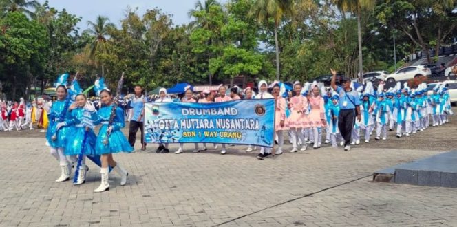 
 1.740 Siswa Lampung Selatan Guncang Lapangan Korpri