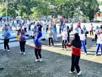 Anton Carmana,Kegiatan Senam Bersama Pemkab Lamsel Setiap Hari Jumat Merupakan Ajang Mempererat Kebersamaan Dan Kesehatan Pegawai
