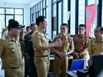 Hari Pertama Kerja Bupati Lamsel Radityo Egi Pratama Sidak Kantor MPP