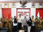 Bupati Lamsel Radityo Egi Pratama Terima audiensi dari Mitra Tangguh Paluma Nusantara