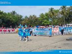 1.740 Siswa Lampung Selatan Guncang Lapangan Korpri dengan Irama Drumben Meriah