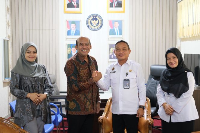 
 Kalapas Narkotika Bandar Lampung Terima Audiensi Pincab BRI Tanjung Karang