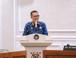 Sekdaprov Marindo Kurniawan Pimpin Rapat Pleno Forum Penataan Ruang Pembahasan Raperda RTRW Lampung Selatan dan Lampung Timur