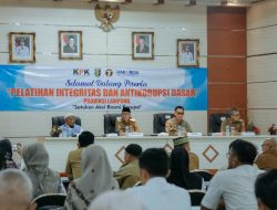 Gubernur Lampung Rahmat Mirzani Djausal Buka Pelatihan Integritas dan Anti-Korupsi Tingkat Dasar