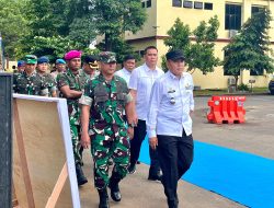 Kasdam XXI/Radin Inten Hadiri Apel Ojol, Bakti Sosial, Bakti Kesehatan, dan Penyerahan Bantuan Kemanusiaan di Provinsi Sumatera Barat