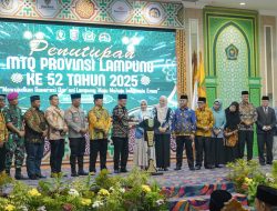 MTQ ke-52 Tingkat Provinsi Lampung Resmi Ditutup, Gubernur Dorong Pembinaan Berkelanjutan Qari dan Qaria
