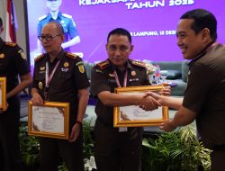 Kejaksaan Negeri Bandar Lampung Raih Lima Penghargaan Sekaligus dalam Rakerda Kejati Lampung 2025