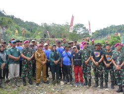 KOLABORASI PEMKOT BANDAR LAMPUNG DAN BRIGIF 4 MAR/BS DALAM APEL GREBEK SUNGAI