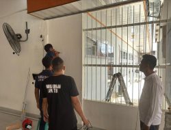 Perkuat Sistem Keamanan, Lapas Muara Tebo Lakukan Pemasangan Fire Block