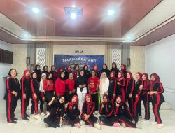 Kompak dan Ceria! DWP Lapas Muara Tebo Gelar Arisan Rutin dan Senam Bersama