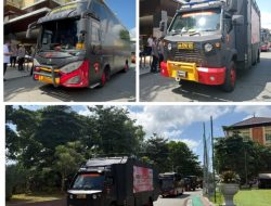 Brimob Lampung Kirim Bantuan Kemanusiaan untuk Masyarakat Terdampak di Sumatera Barat
