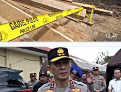 Polisi Hentikan Aktivitas Pembalakan di Pesisir Barat