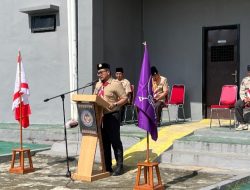 Bentuk Karakter Generasi Muda, Lanal Lampung Buka Perkemahan Membakar Semangat Api Bela Negara