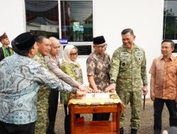 Danrem 043/Garuda Hitam Hadiri Peluncuran Samsat Drive Thru di Mataram baru