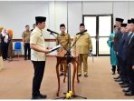 Terjawab Dan Sesuai Prediksi Bupati Lamsel Radityo Egi Pratama Lantik Baiquni Sebagai Direksi BUMD LSM