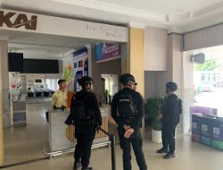 Brimob Gegana Lampung Intensifkan Patroli Dialogis, Jamin Keamanan Pusat Keramaian Kota Bandar Lampung