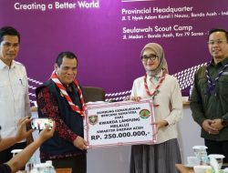Lampung Peduli Aceh: Wagub Serahkan Donasi Rp 500 Juta untuk Korban Bencana