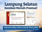 Di Bawah Kepemimpinan EGI-SYAIFUL Lamsel Kembali Raih Penghargaan Tingkat Nasional I-SIM 2025