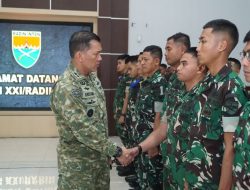 Pangdam XXI/ Radin Inten Berikan Arahan Kepada Pama Abit Dik Tuk PA Tahun 2025 dan Pama Abit Akmil Tahun 2025.