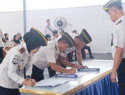 Lapas Narkotika Bandar Lampung Teken Perjanjian Kinerja Tahun 2026