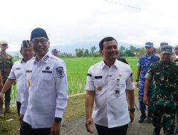 Bersama Gubernur Lampung, Gubernur Jawa Tengah Dan Forkopimda Provinsi Lampung, Kasdam XXI/RI Hadiri Panen Raya dan Pengumuman Swasembada Pangan