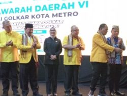 Musda VI Partai Golkar Kota Metro, Hanan A Rozak: Jadikan Kantor Golkar Sebagai Rumah Bersama dan Aspirasi Masyarakat
