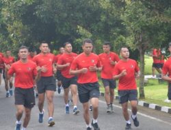 Pembinaan Fisik Prajurit Yon 7 Marinir