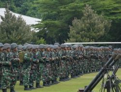 Yonif 7 Marinir Laksanakan Upacara Bendera dan Apel Organik