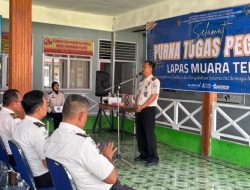 Pelepasan Purna Tugas Pegawai, 37 Tahun Pengabdian untuk Lapas Kelas IIB Muara Tebo