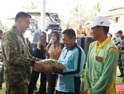 Dukung Swasembada Kodam XXI/RI Bersinergi Dengan Gapoktan Tanam Padi Serentak