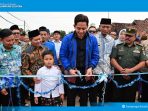Jalan Kota Baru-Sinar Rejeki Diresmikan, Bupati Egi Tegaskan Pembangunan Jalan Bertahap dan Berkeadilan