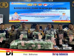 Polda Lampung Ungkap Peredaran Narkoba Jaringan Antarprovinsi, Sita Sabu 118,6 Kg dan Ribuan Ekstasi