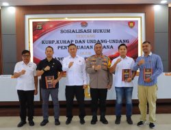 Sosialisasi Hukum Digelar, Kabidkum Polda Lampung Ingatkan Risiko Salah Prosedur