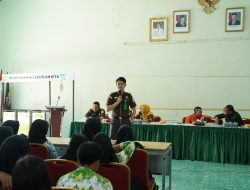 KEJATI LAMPUNG KUNJUNGI SMKN 1 BANDAR LAMPUNG, TANAMKAN WAWASAN KEBANGSAAN DAN PENCEGAHAN KENAKALAN REMAJA