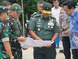 Kasdam XXI/Radin Inten Tinjau Lokasi Rencana Pembangunan Rindam XXI/ Radin Inten
