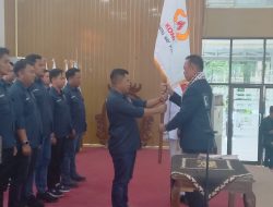 Taufik Lantik Pengurus KONI Way Kanan