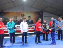 Waka Polda Lampung Buka Polresta Bandar Lampung Boxing Championship 2026