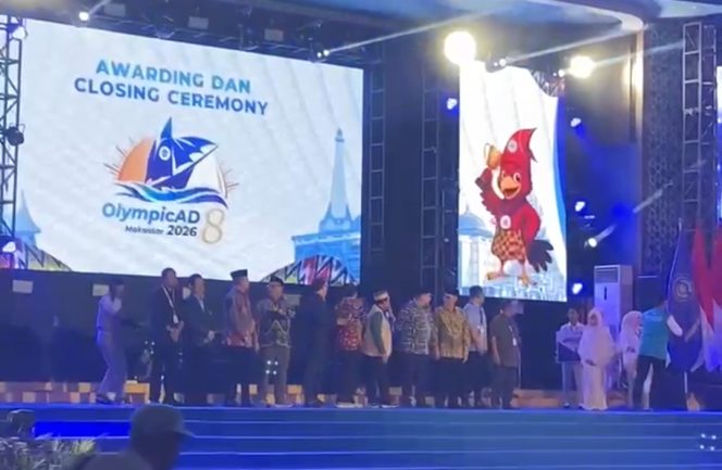 
 Lampung Tembus Lima Besar Nasional di OlympicAD VIII Makassar