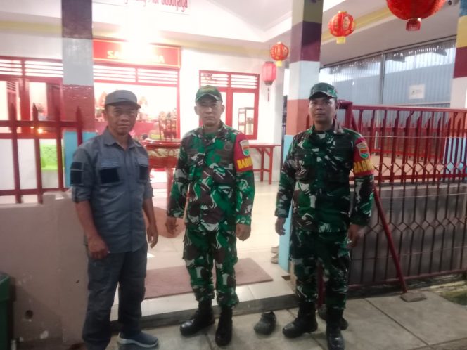 
 Pengamanan Perayaan Imlek 2026 di Vihara Sari Putra