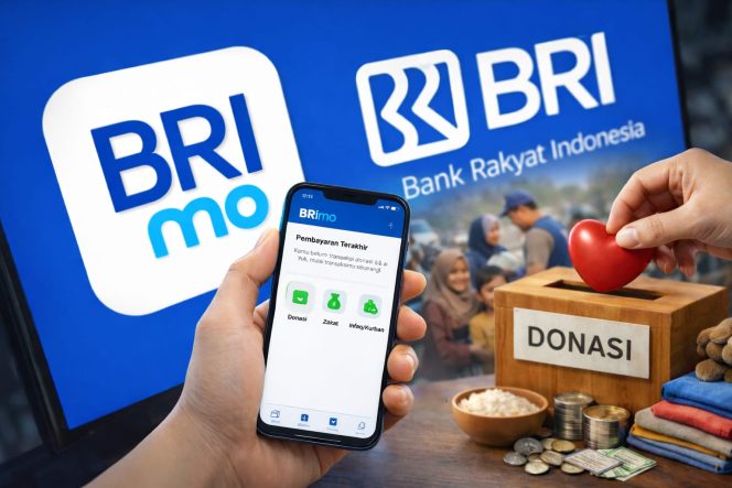 
 Sambut Ramadhan 1447 H/ 2026 M, BRI Region 5 Bandar Lampung Ajak Masyarakat Manfaatkan Menu Donasi di Aplikasi BRImo