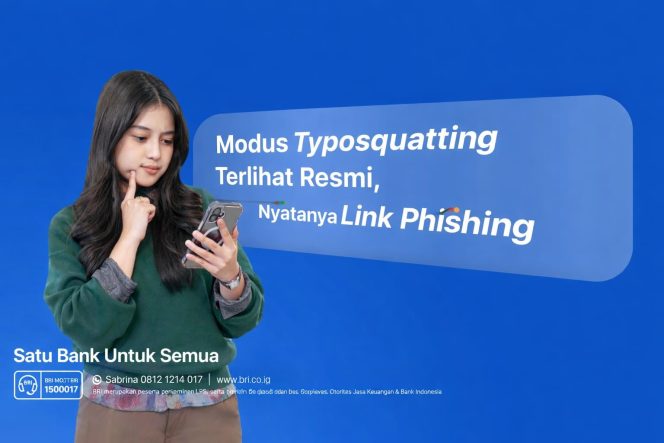 
 BRI Region 5 Bandar Lampung Edukasi Seluruh Nasabah Waspada Modus Typosquatting, Link Terlihat Resmi namun Berujung Phishing