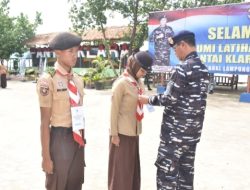 Lanal Lampung Gelar Persami KKRI, Bentuk Generasi Muda Disiplin dan Berjiwa Nasionalis