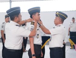 Apresiasi Dedikasi, 33 Pegawai Lapas Narkotika Bandar Lampung Naik Pangkat