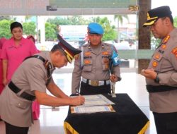 AKBP Yonirizal Khova Resmi Jabat Waka Polresta Bandar Lampung