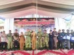 Ketua DPRD Provinsi Lampung, A. Giri Akbar, S.E., M.B.A., menghadiri kegiatan Tanam Padi Bersama Forum Koordinasi Pimpinan Daerah (Forkopimda)