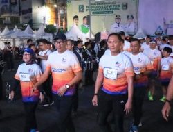 Kapolda Lampung Bersama Ribuan Peserta Meriahkan Bank Lampung Run 2026, Apresiasi Gerakan Hidup Sehat