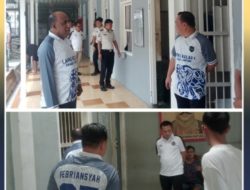 Pengamanan Tak Kenal Libur”, Cuti Bersama Satopspatnal Lapas Kelas I Bandar Lampung Tetap Gelar Deteksi Dini