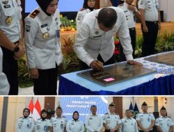 Tandatangani Prasasti di Aula, Dirjen Pas Mashudi Resmikan Dapur Sehat Lima UPT Pemasyarakatan Lampung