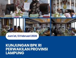 Wali Kota Bandar Lampung, Hj. Eva Dwiana Sambut Entry Meeting Badan Pemeriksa Keuangan Republik Indonesia