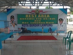 Koramil 410-06/Kedaton (KDT) Sulap Markasnya Jadi Posko Peristirahatan Mudik Lebaran